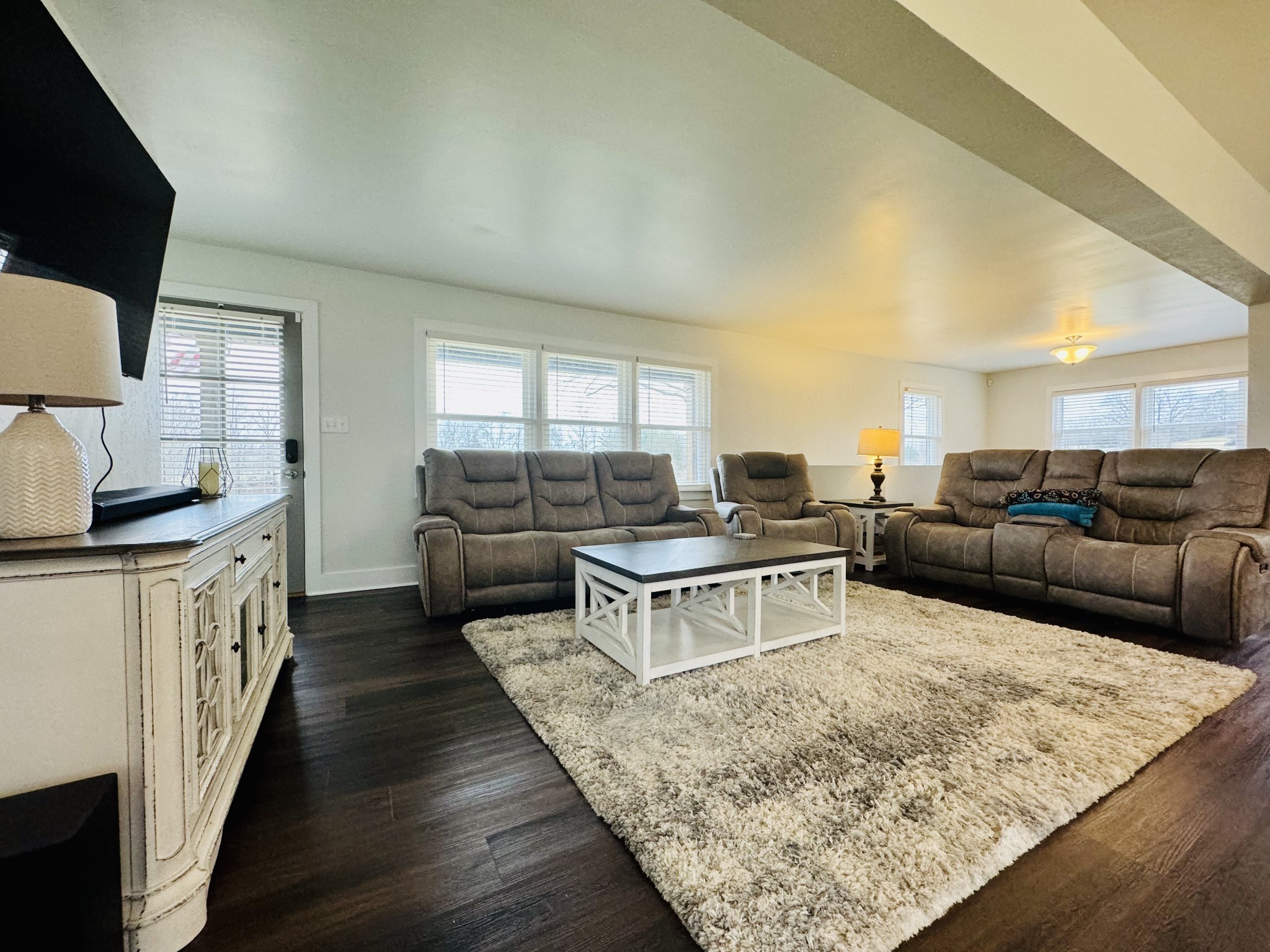1175 Rock Church Road Dickson, TN 37055 - Photo 7 of 60 a living room with furniture and a wooden floor