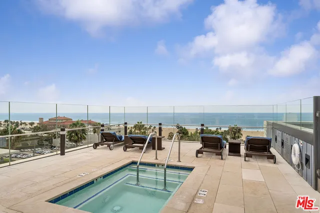 a terrace view with seating space