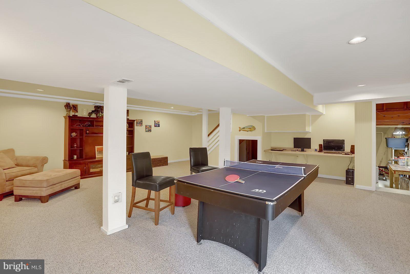 18 Elmridge Road Arnold, MD 21012 - Photo 22 of 29 Recreation Room with New Carpet