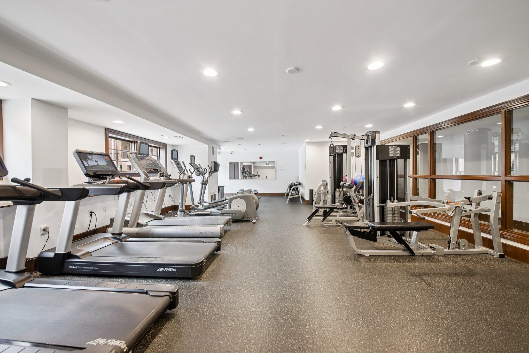 22 Ave At Port Imperial, Unit 208 West New York, NJ 07093 - Photo 32 of 34 a view of a room with gym equipment