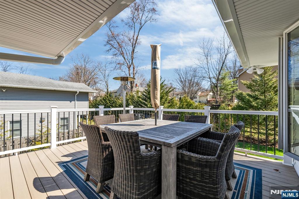 408 Chelsea Street Paramus, NJ 07652 - Photo 44 of 49 a view of a patio with iron fence