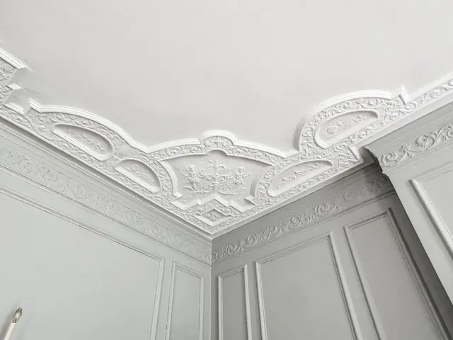 a view of balcony with wooden floor