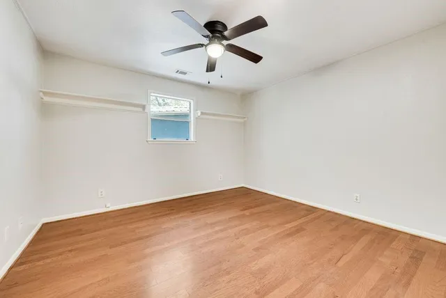 wooden floor in an empty room