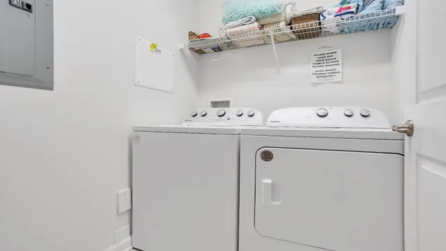 a view of a terrace with chair and table