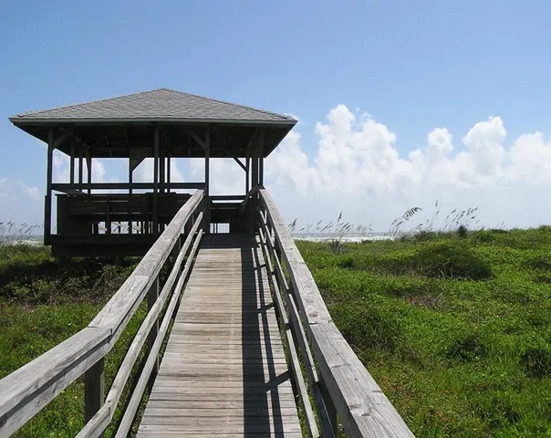 a view of an ocean beach