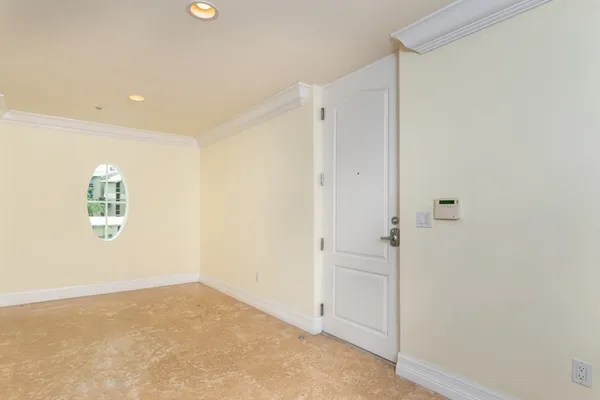 a view of a living room and a window