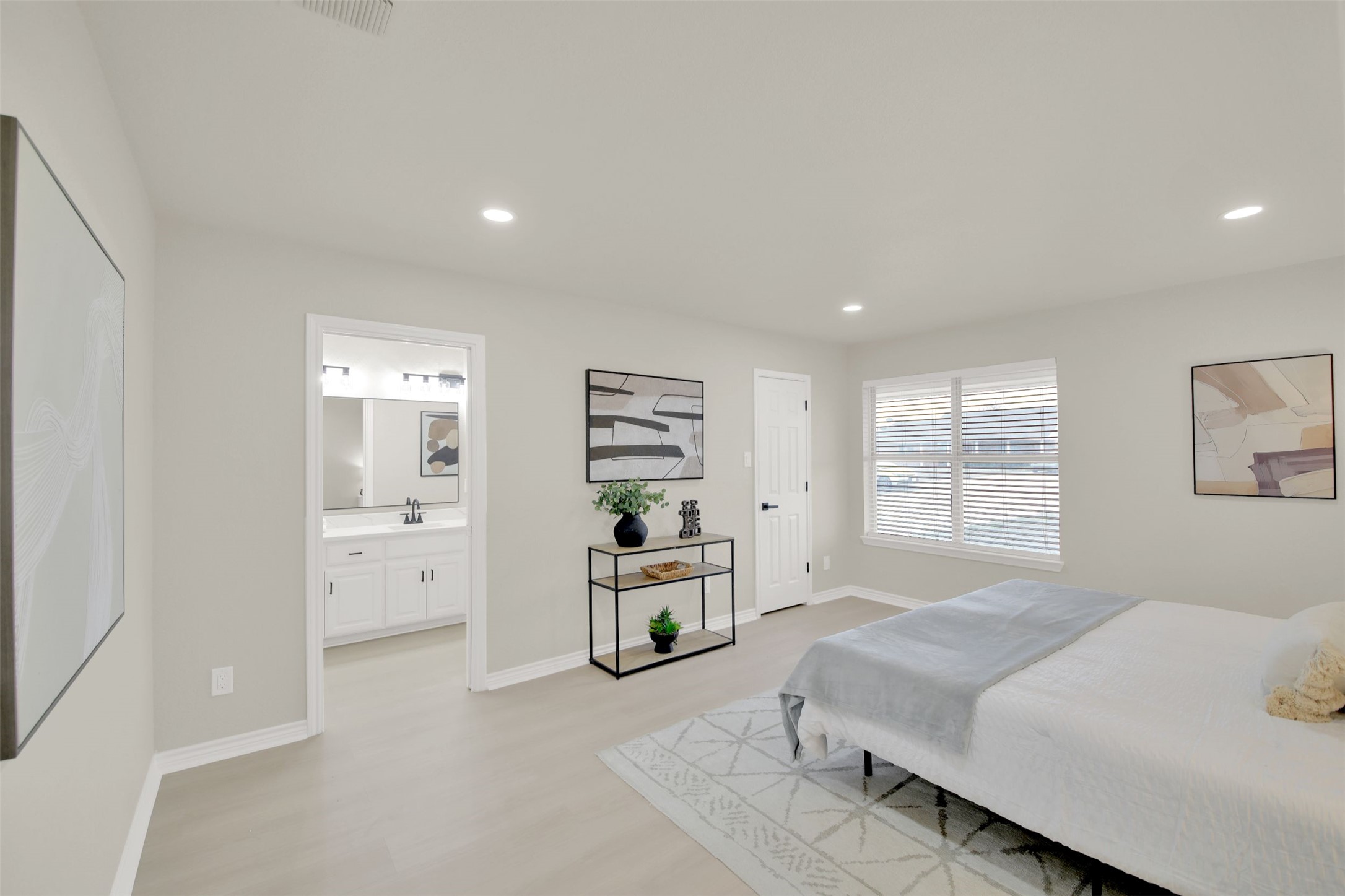 131 Meadow Valley Loop Jarrell, TX 76537 - Photo 16 of 32 Recessed lights offer bright, well-spaced lighting
