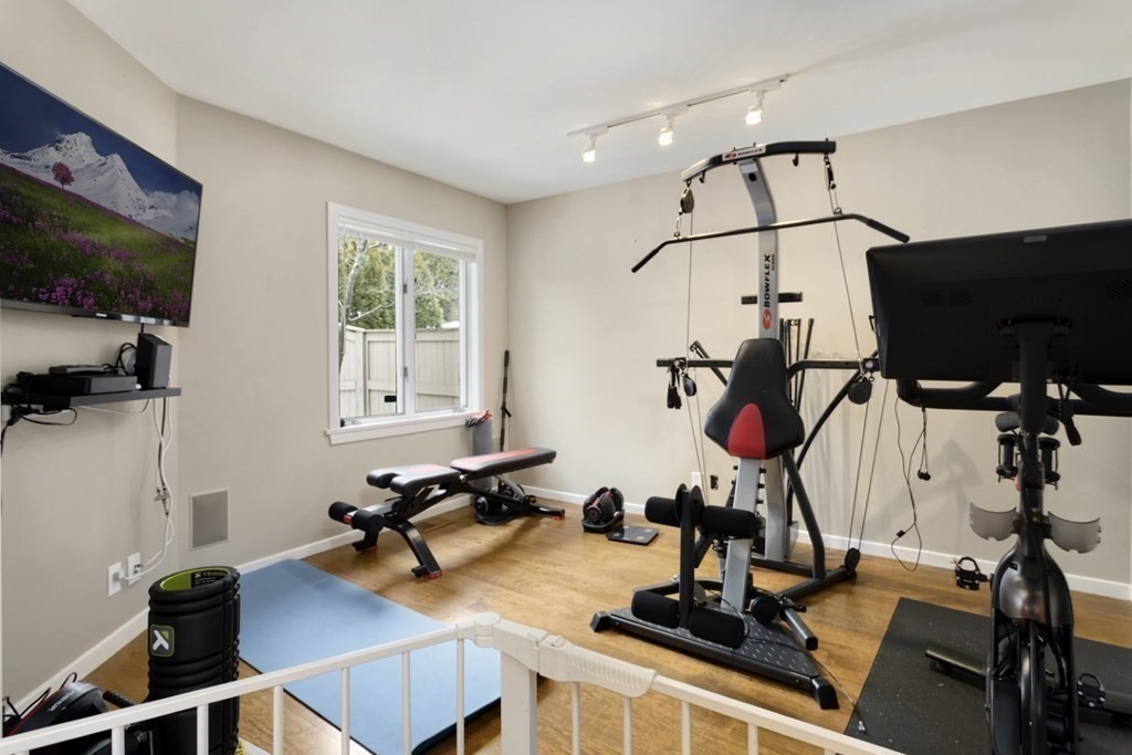 81 Algonquin Road, Unit 81 Newton, MA 02467 - Photo 17 of 40 a view of a room with gym equipment