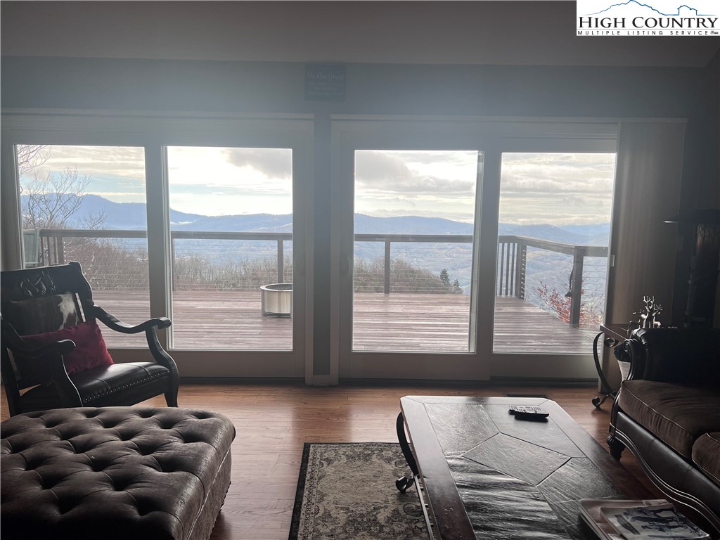 126 Oz Road Beech Mountain, NC 28604 - Photo 3 of 50 a living room with furniture and a large window
