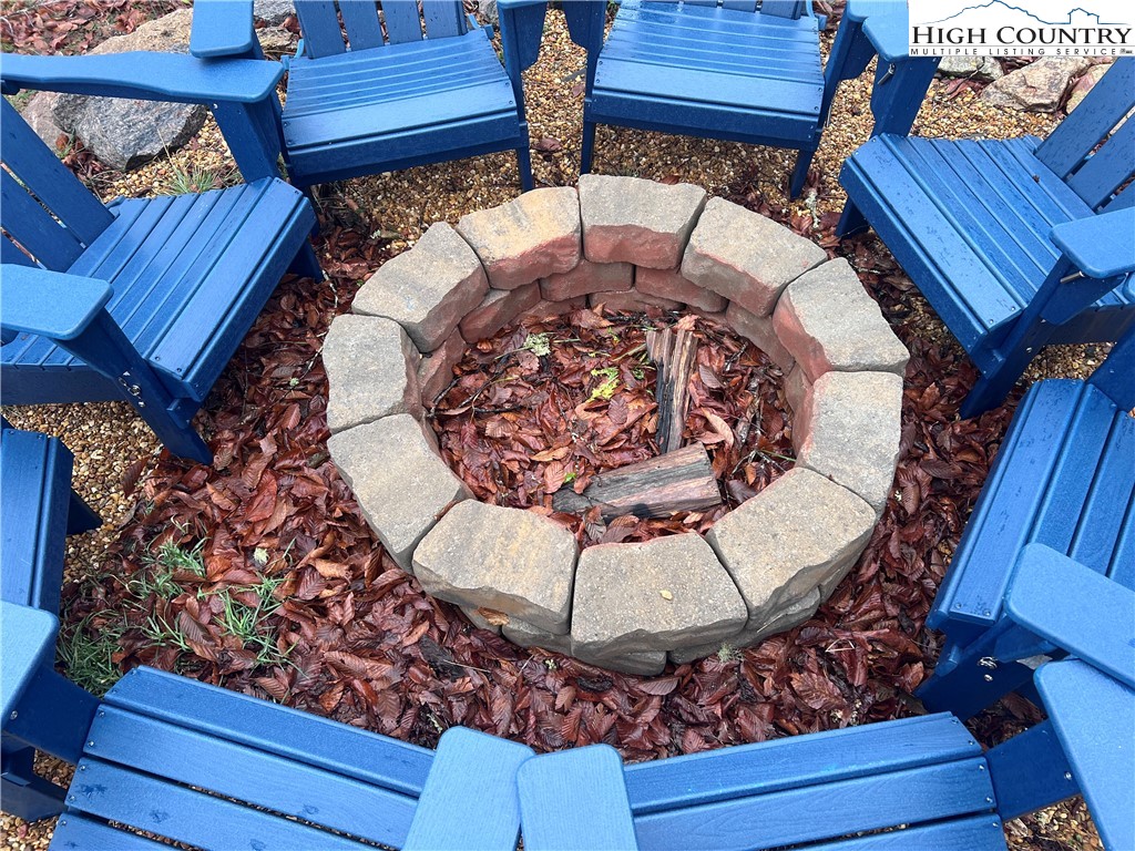 126 Oz Road Beech Mountain, NC 28604 - Photo 31 of 50 a view of a living room with a wooden floor