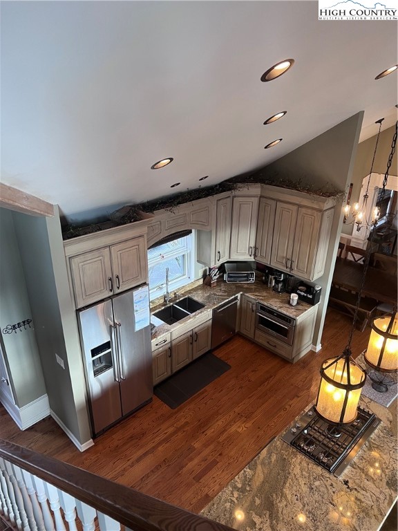 126 Oz Road Beech Mountain, NC 28604 - Photo 4 of 50 a kitchen with a sink appliances and cabinets