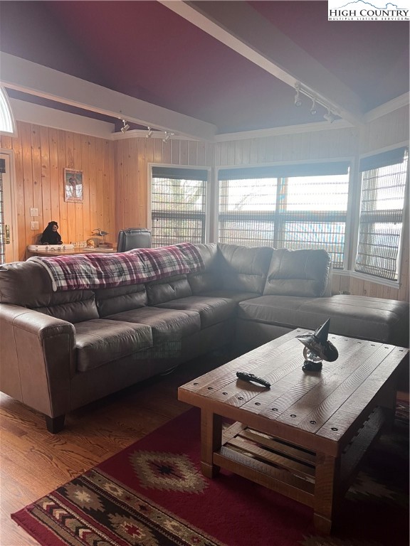 126 Oz Road Beech Mountain, NC 28604 - Photo 7 of 50 a living room with furniture and a window