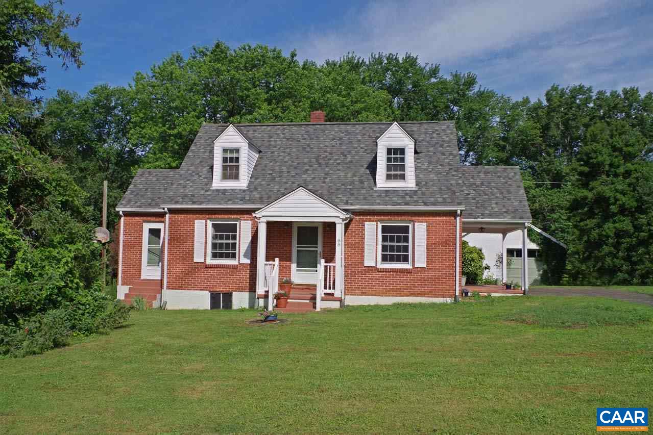 88 Court Street Lovingston, VA 22949 - Photo 1 of 44 front view of a house with a yard