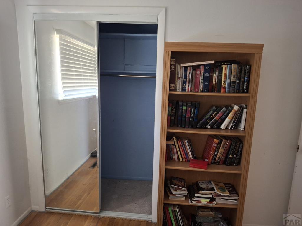 214 3rd Street Fowler, CO 81039 - Photo 10 of 15 a view of a hallway with shelf