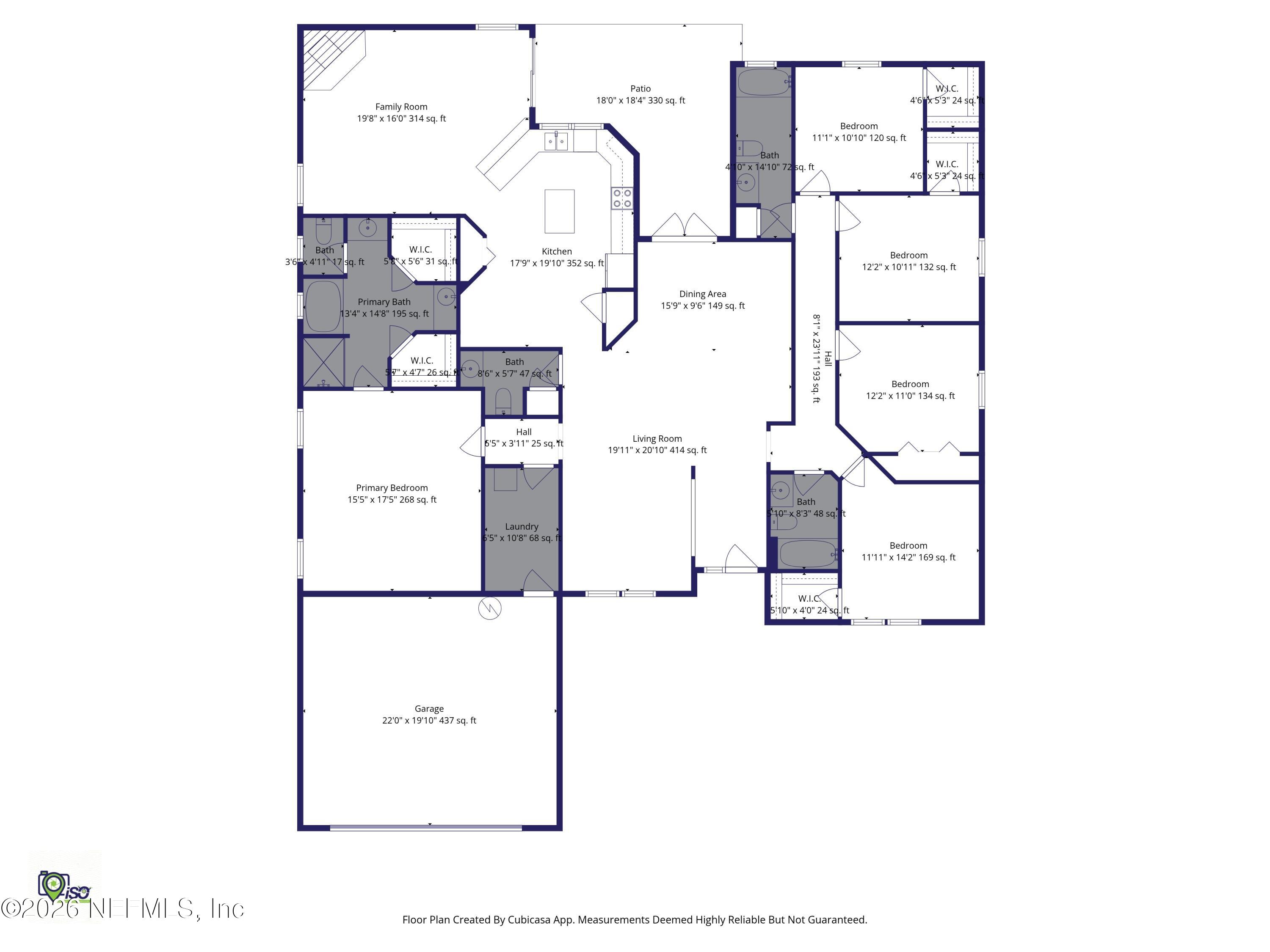 10513 Pope Valley Court Jacksonville, FL 32221 - Photo 64 of 65 1-Floorplan_1