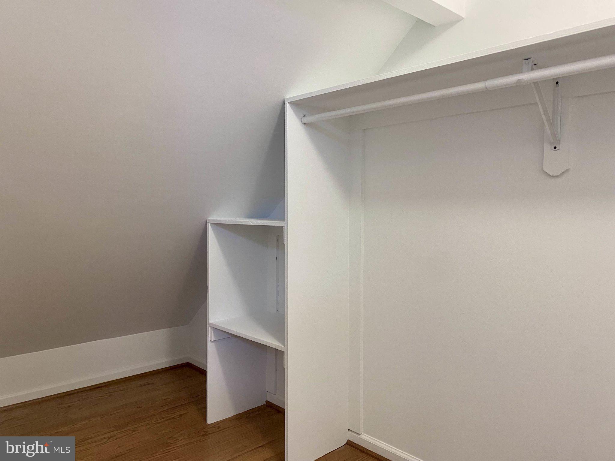 9720 Five Oaks Road Fairfax, VA 22031 - Photo 62 of 91 a view of an empty walk in closet