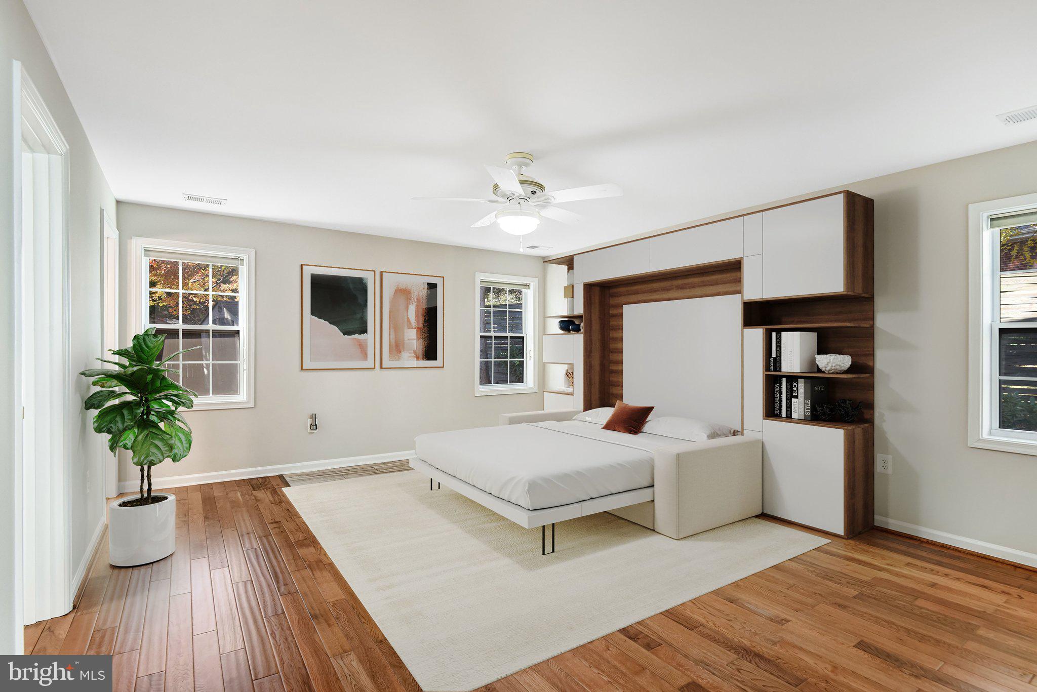 9720 Five Oaks Road Fairfax, VA 22031 - Photo 10 of 91 Virtually staged main floor primary bedroom