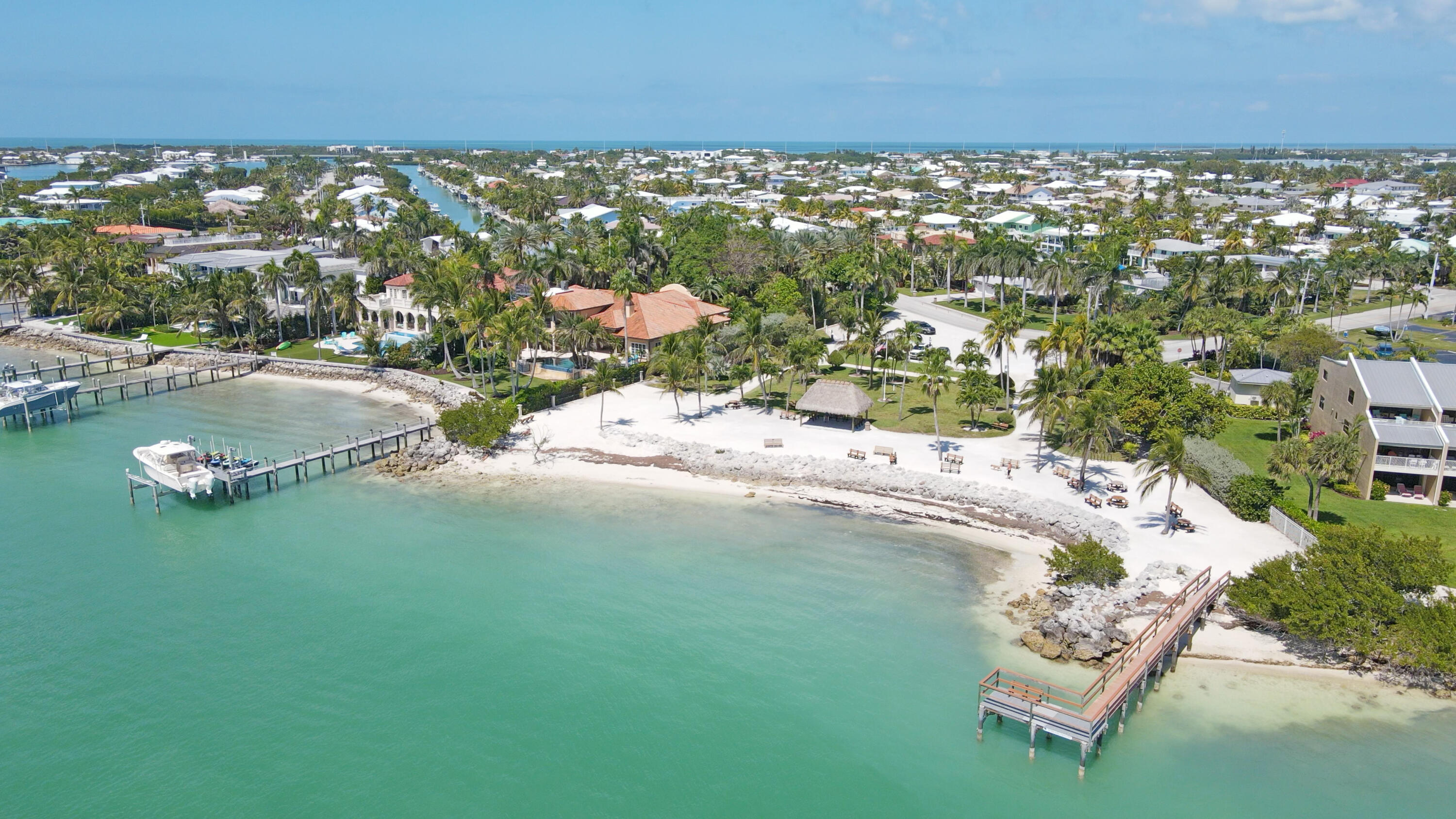 10 Clara Boulevard Marathon, FL 33051 - Photo 35 of 39 an aerial view of a house with a yard
