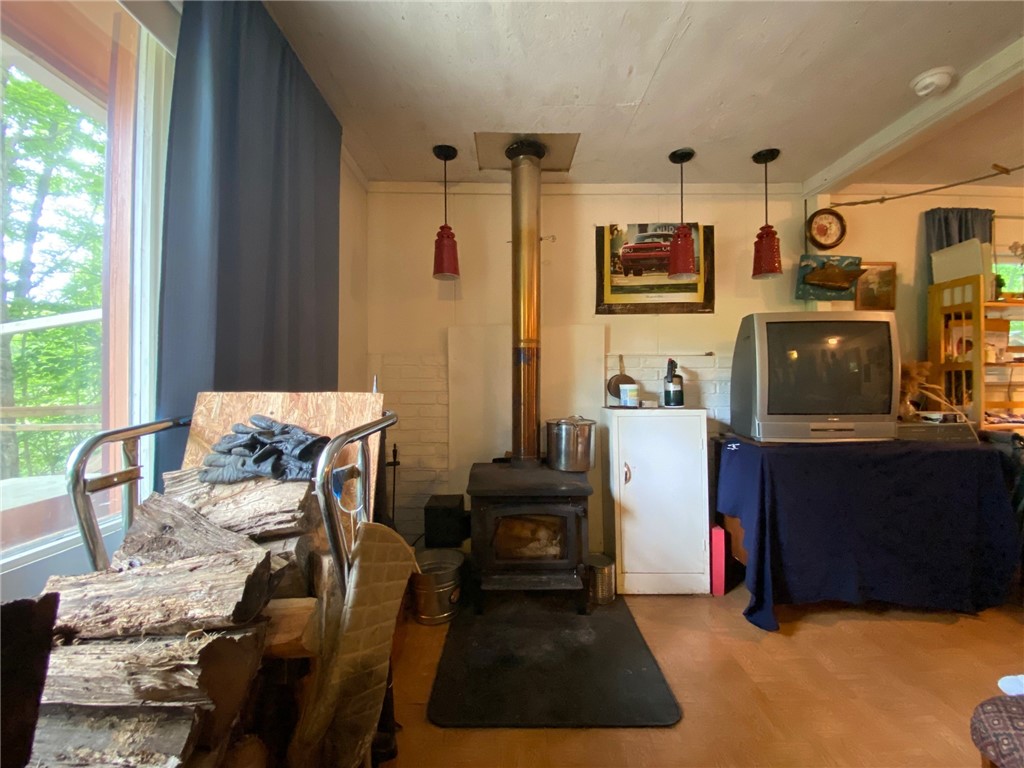 0 Munson Road Kennedy, NY 14747 - Photo 21 of 38 Wood stove with space to store wood