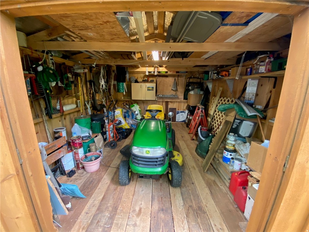 0 Munson Road Kennedy, NY 14747 - Photo 28 of 38 Close up of interior of shed and your new JD mower