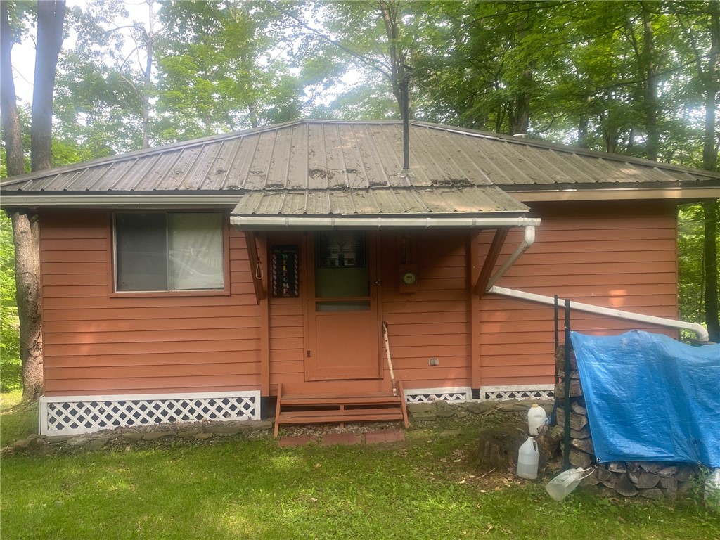 0 Munson Road Kennedy, NY 14747 - Photo 7 of 38 Front door of cabin