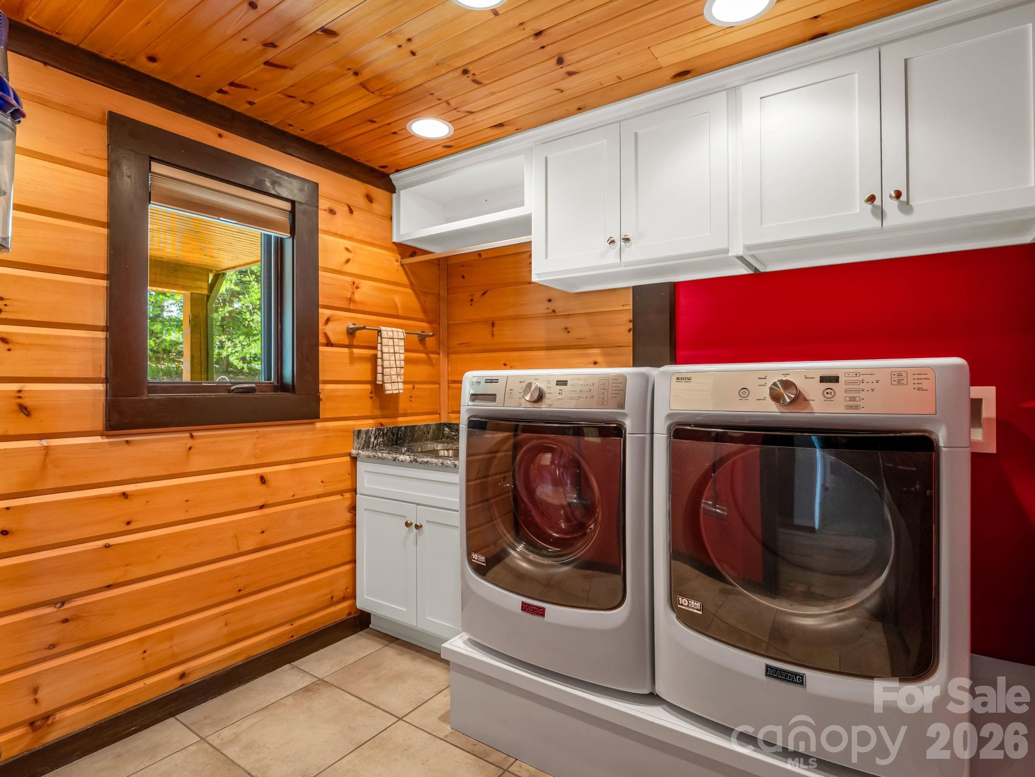 590 Boulder Ridge Lake Lure, NC 28746 - Photo 26 of 48 a utility room with dryer and washer