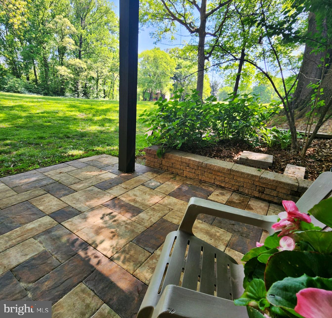 11610 Newbridge Court Reston, VA 20191 - Photo 20 of 21 Basement opens out to patio facing golf course