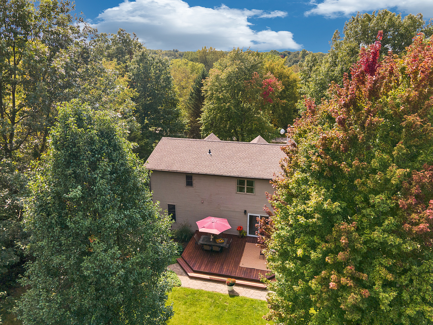 804 Kickapoo Drive Danvers, IL 61732 - Photo 26 of 33 a aerial view of a house
