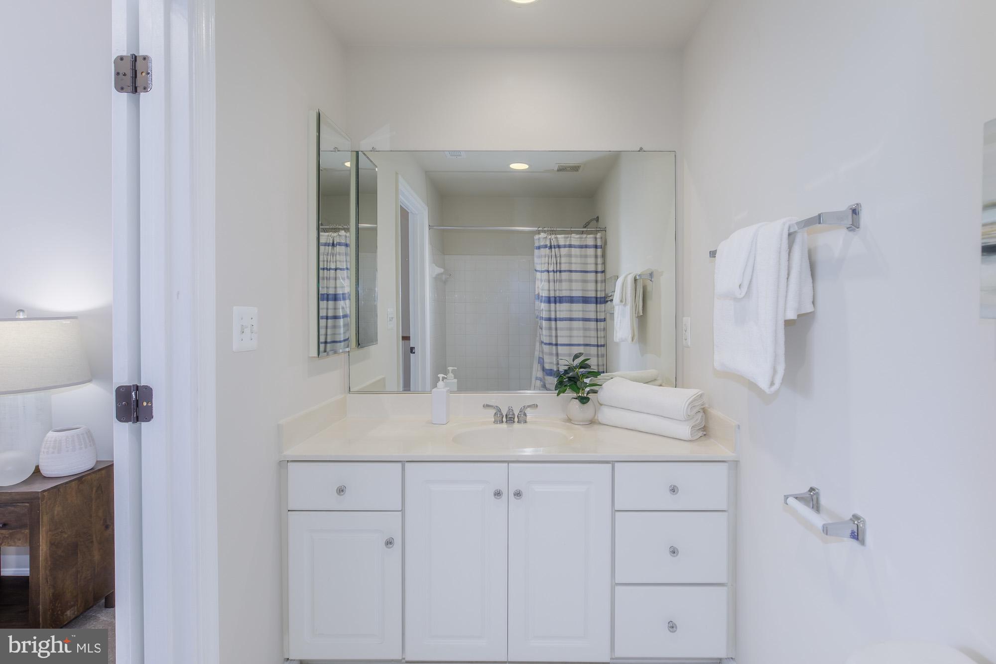 815 G Street Southwest Washington, DC 20024 - Photo 26 of 32 Bright and airy modern bathroom retreat.