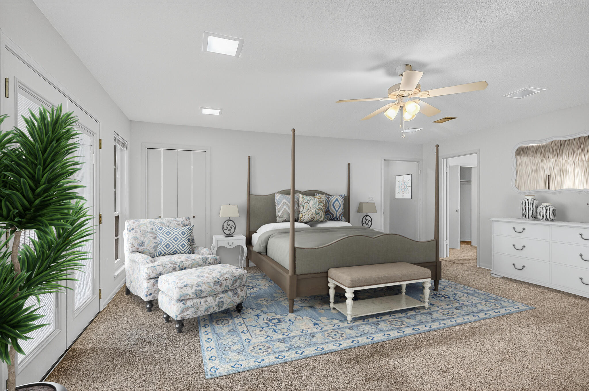 96 Yacht Club Drive, Unit 1 Fort Walton Beach, FL 32548 - Photo 27 of 43 a living room with furniture and a chandelier