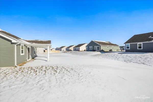 a view of house with ocean view