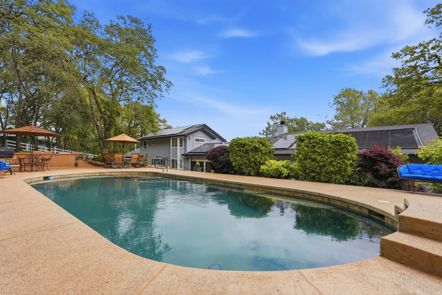 2030 Marden Drive Rescue, CA 95672 - Photo 72 of 96 a view of a swimming pool with outdoor seating