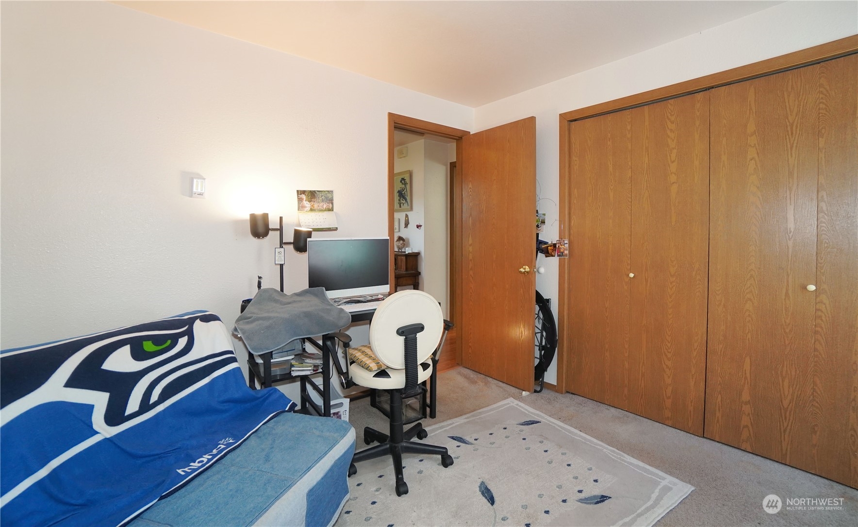 11209 Southeast 267th Place Kent, WA 98030 - Photo 14 of 31 a workspace with furniture and bathroom