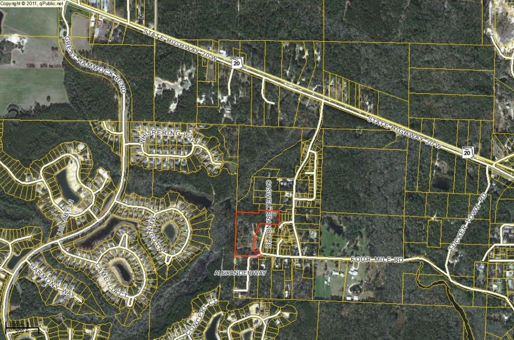 191 Caswell Branch Road Freeport, FL 32439 - Photo 18 of 18 Aerial - Surrounding