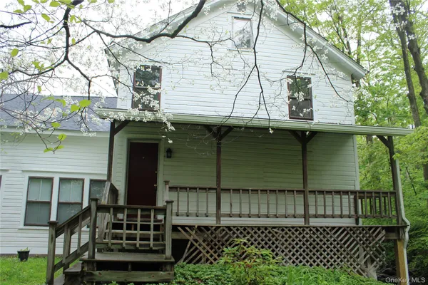 a view of a house with a window