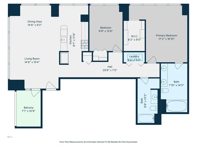 $559,900 | 8 East Randolph Street, Unit 3301, Chicago, IL 60601