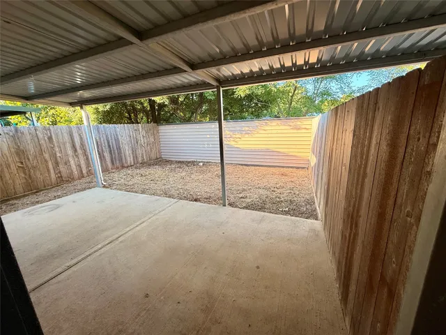 a view of a backyard with a sink