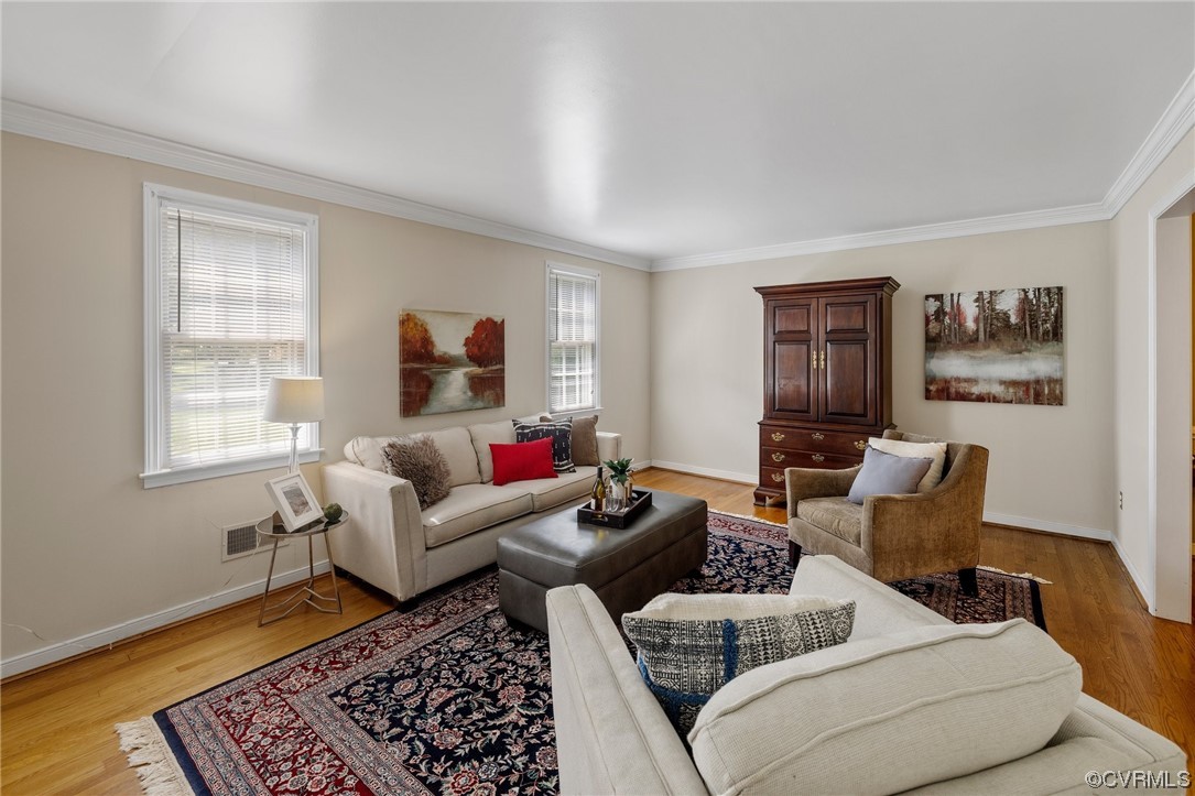 1513 Willingham Road Henrico, VA 23238 - Photo 7 of 40 a living room with furniture or couch and a window