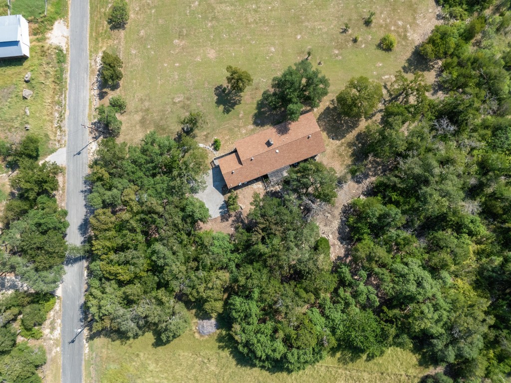333 County Road 166 Georgetown, TX 78626 - Photo 20 of 36 an aerial view of a house with a yard