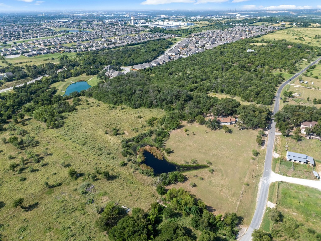 333 County Road 166 Georgetown, TX 78626 - Photo 23 of 36 an aerial view of residential houses with outdoor space