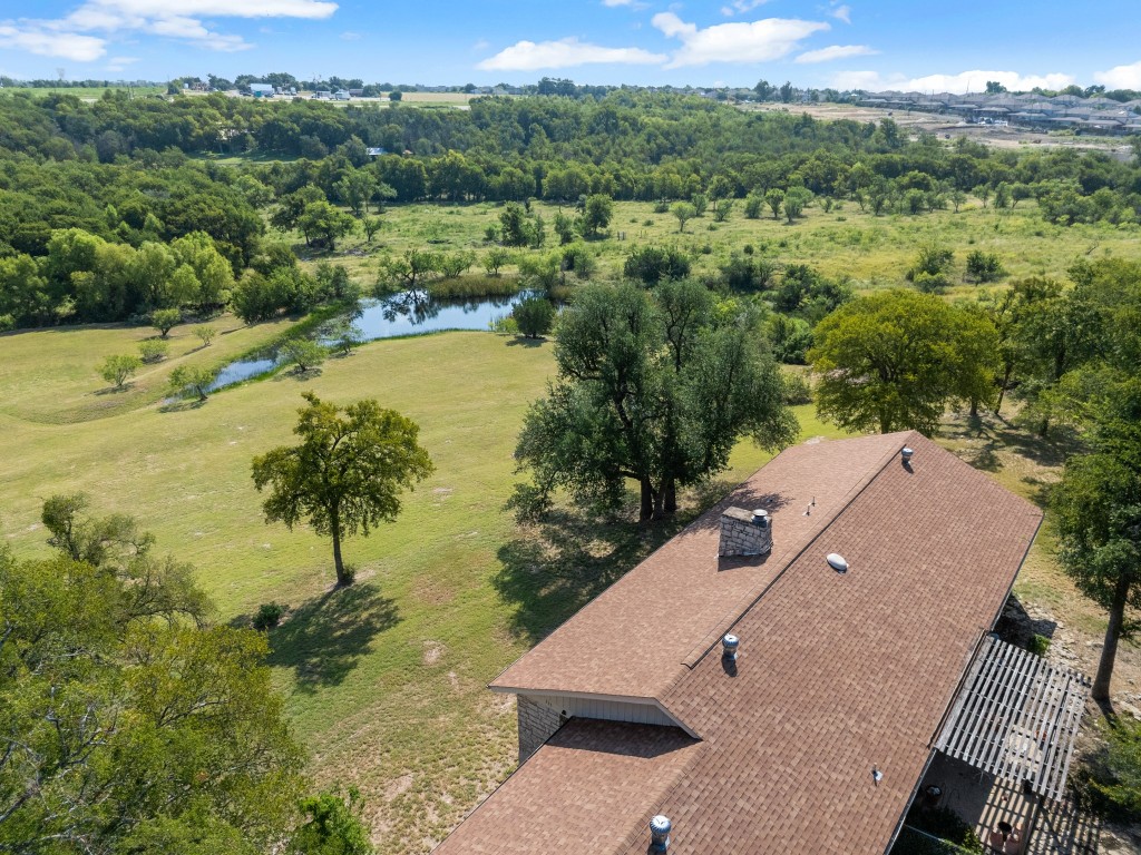333 County Road 166 Georgetown, TX 78626 - Photo 36 of 36 an aerial view of residential houses with outdoor space and river