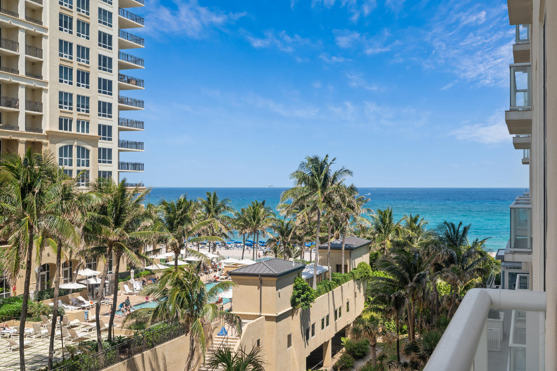 3730 North Ocean Drive, Unit 5C Singer Island, FL 33404 - Photo 24 of 40 View from balcony