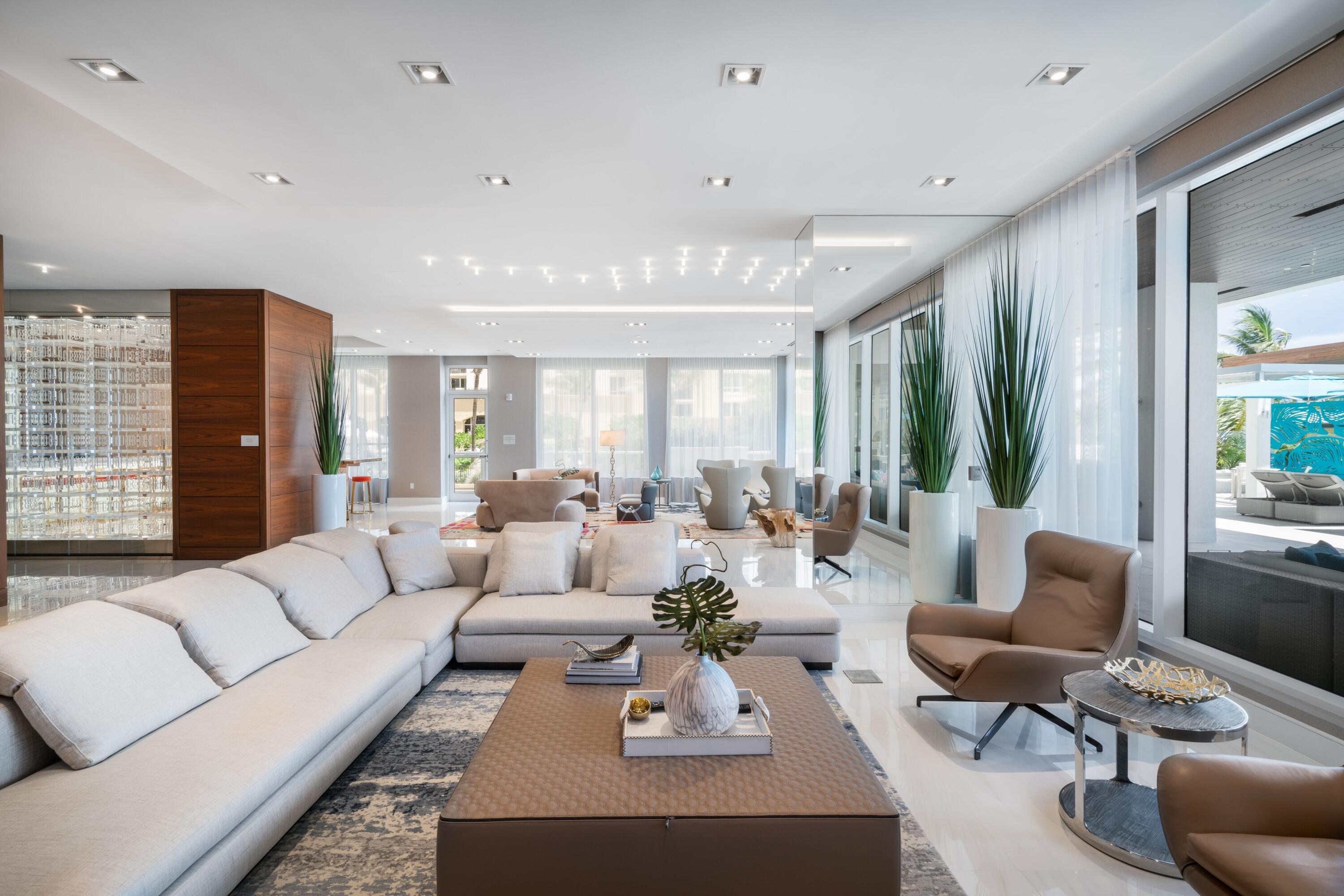 3730 North Ocean Drive, Unit 5C Singer Island, FL 33404 - Photo 30 of 40 VB lounge 2