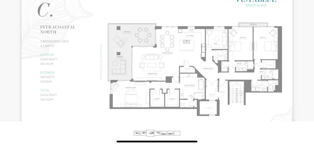 $2,450,000 | 3730 North Ocean Drive, Unit 5C, Singer Island, FL 33404