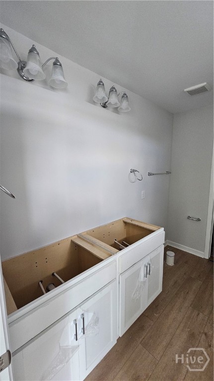 Primary Bathroom 2 Sink Vanity (will have Quartz Top)