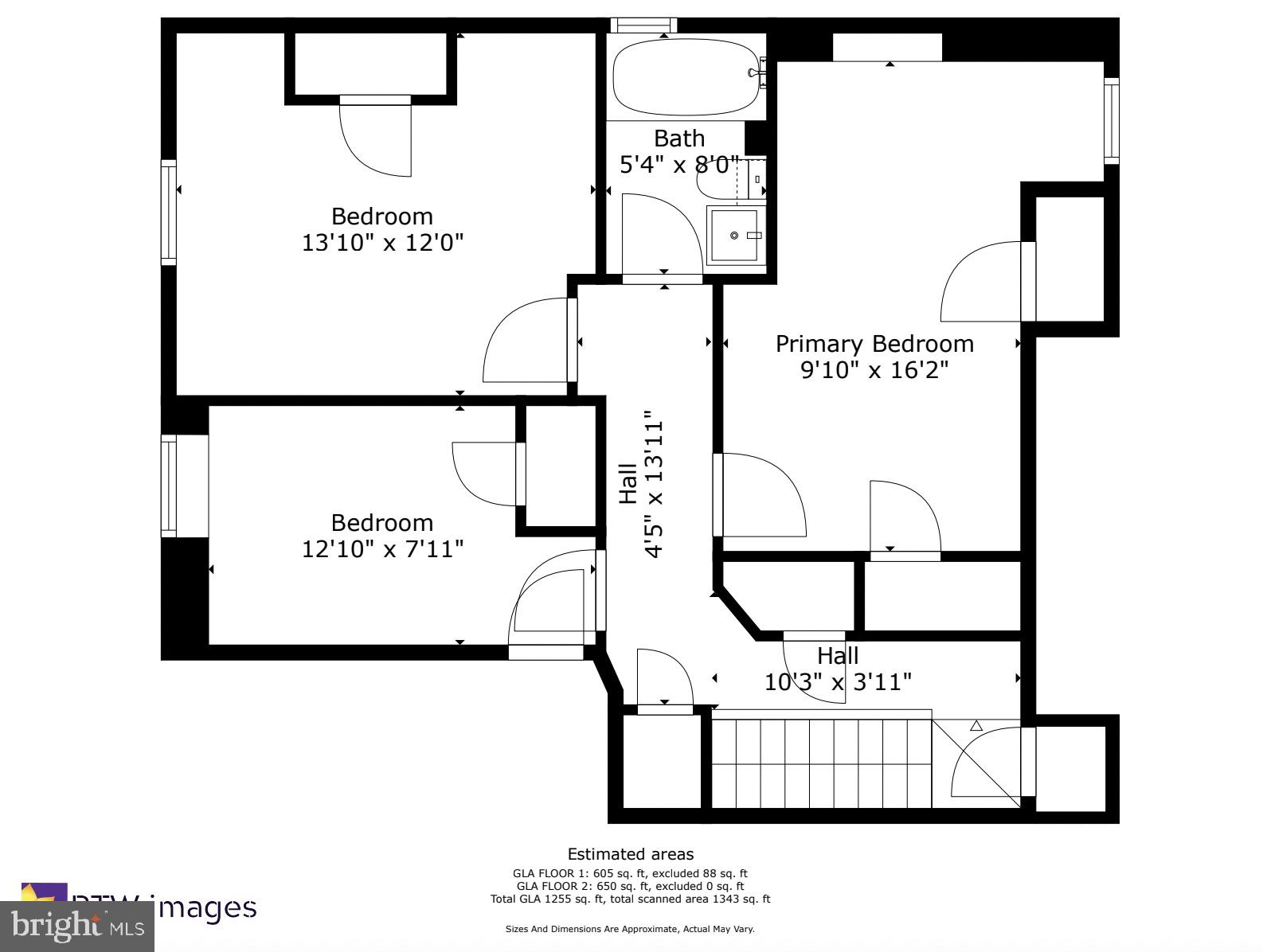 3024 North Calvert Street, Unit A1 Baltimore, MD 21218 - Photo 41 of 41 Upper Level Floor Plan