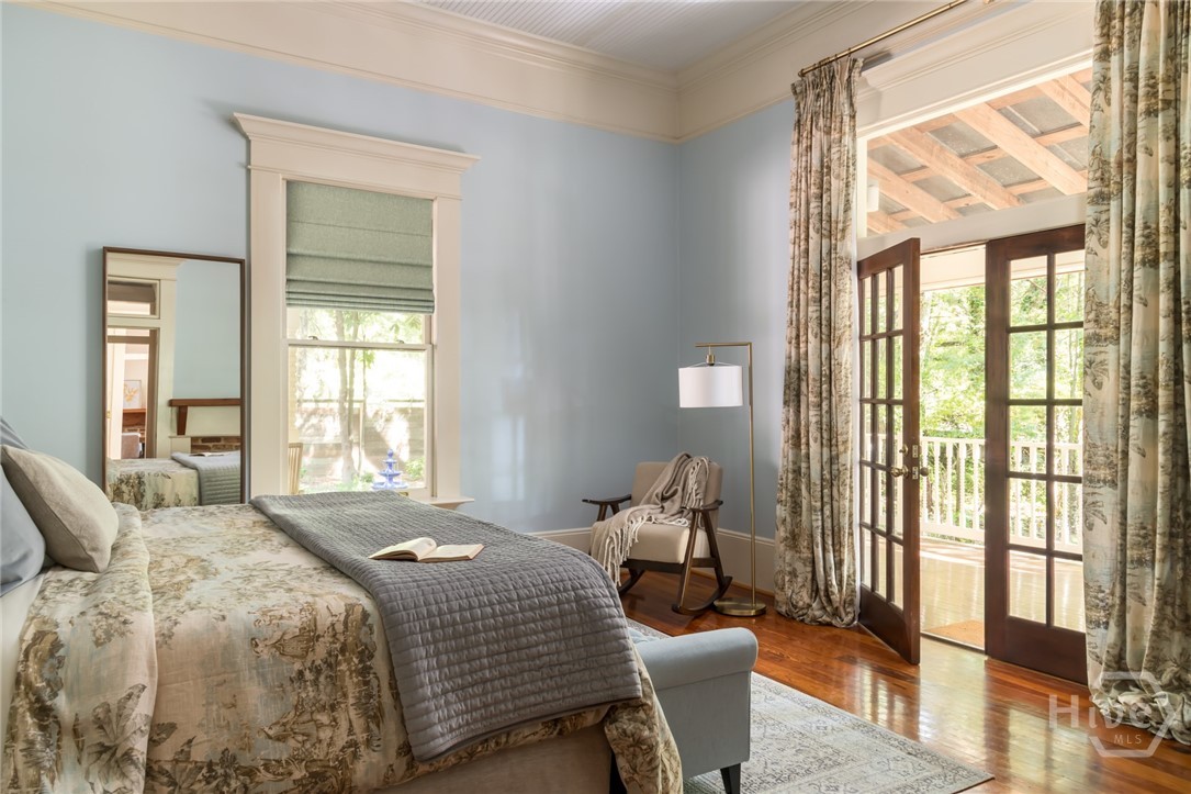 2569 Riverbend Road Athens, GA 30605 - Photo 30 of 44 Front bedroom view to the french doors and porch.