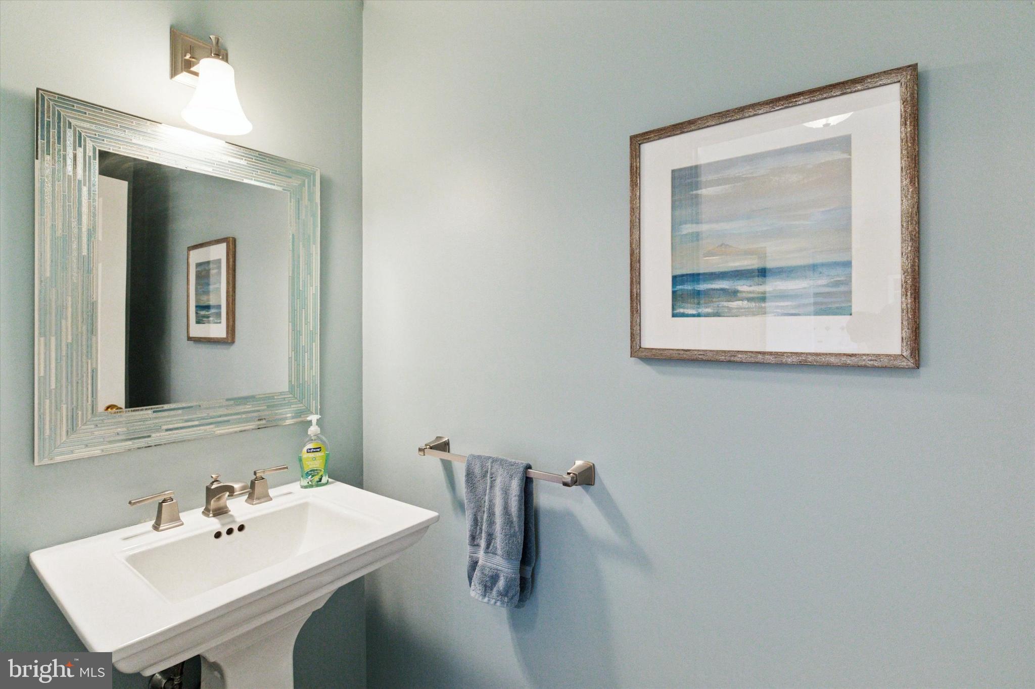 2300 Navajo Path Ambler, PA 19002 - Photo 10 of 25 a bathroom with a sink and a mirror
