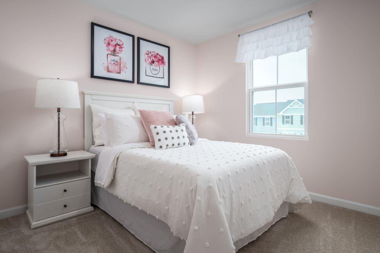 106 D Orchard Ridge Lane Harrisonburg, VA 22801 - Photo 11 of 14 a bedroom with a bed and a window