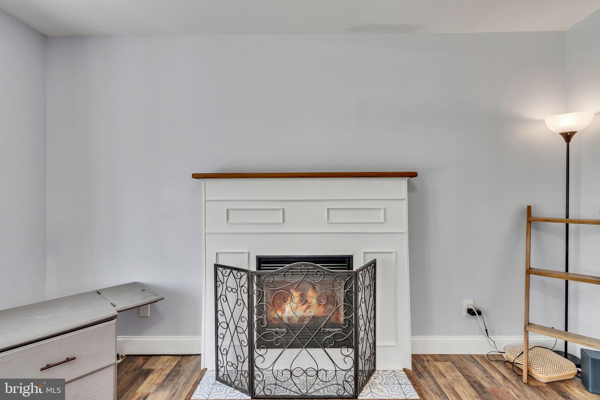 9832 River Road Lancaster, VA 22503 - Photo 14 of 68 Cozy fireplace in a serene setting.